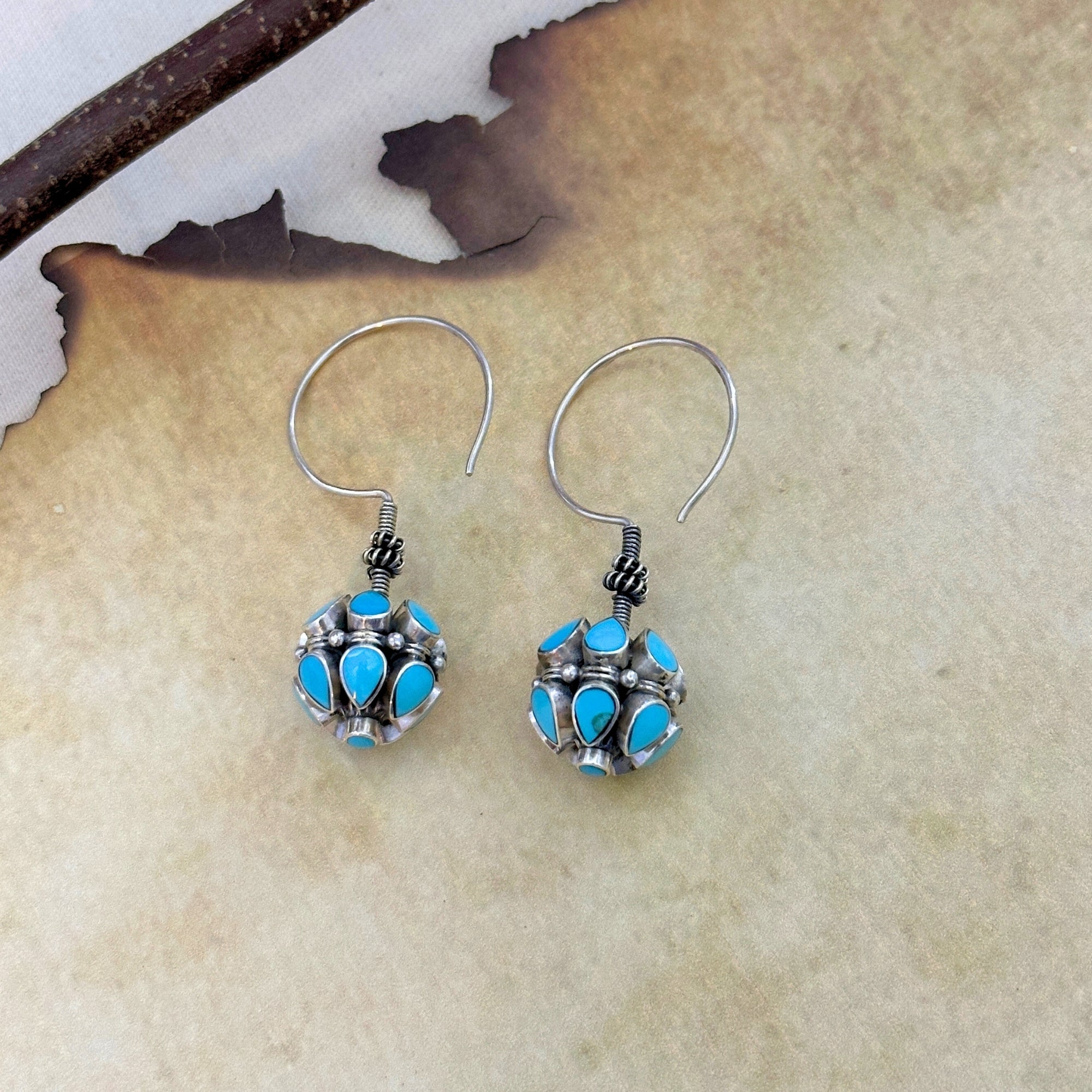 Daiwik Traditional Silver 925 Earrings