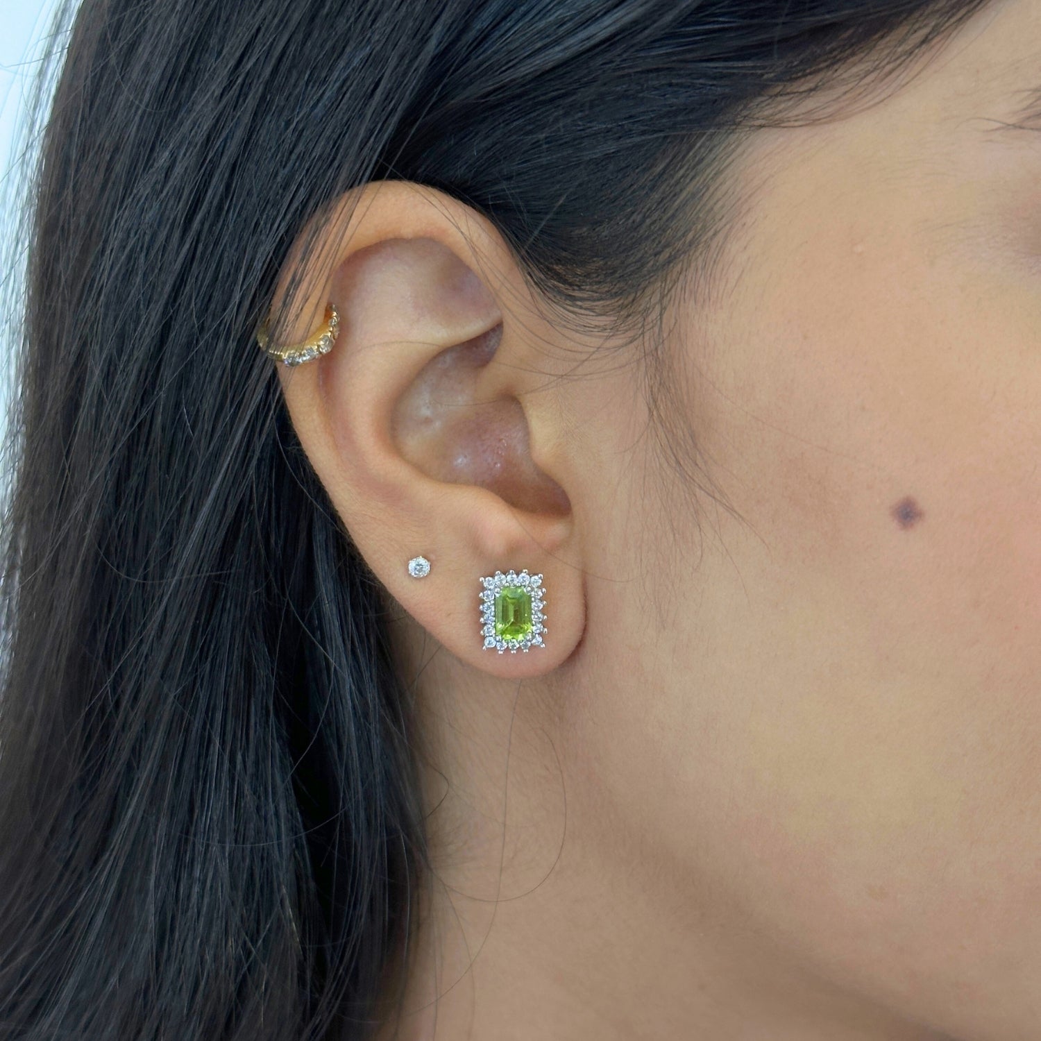 Stacci Gemstone Silver 925 Stud