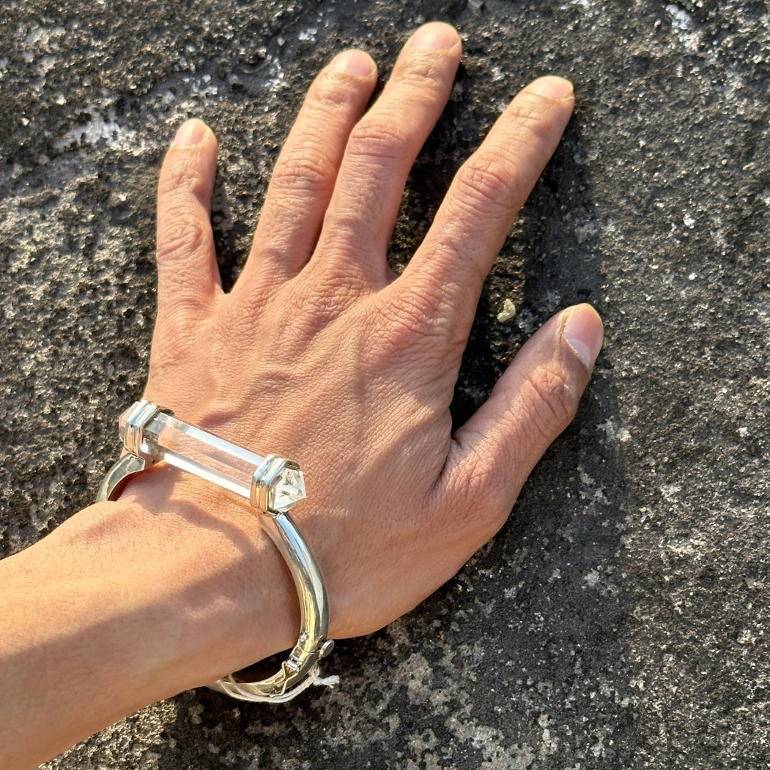 Tristen Black Onyx Silver 925 Men's Bracelet