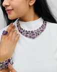 Falak Amethyst Silver 925 Necklace
