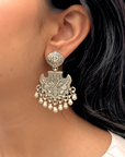 Vyanika Traditional Silver 925 Earrings