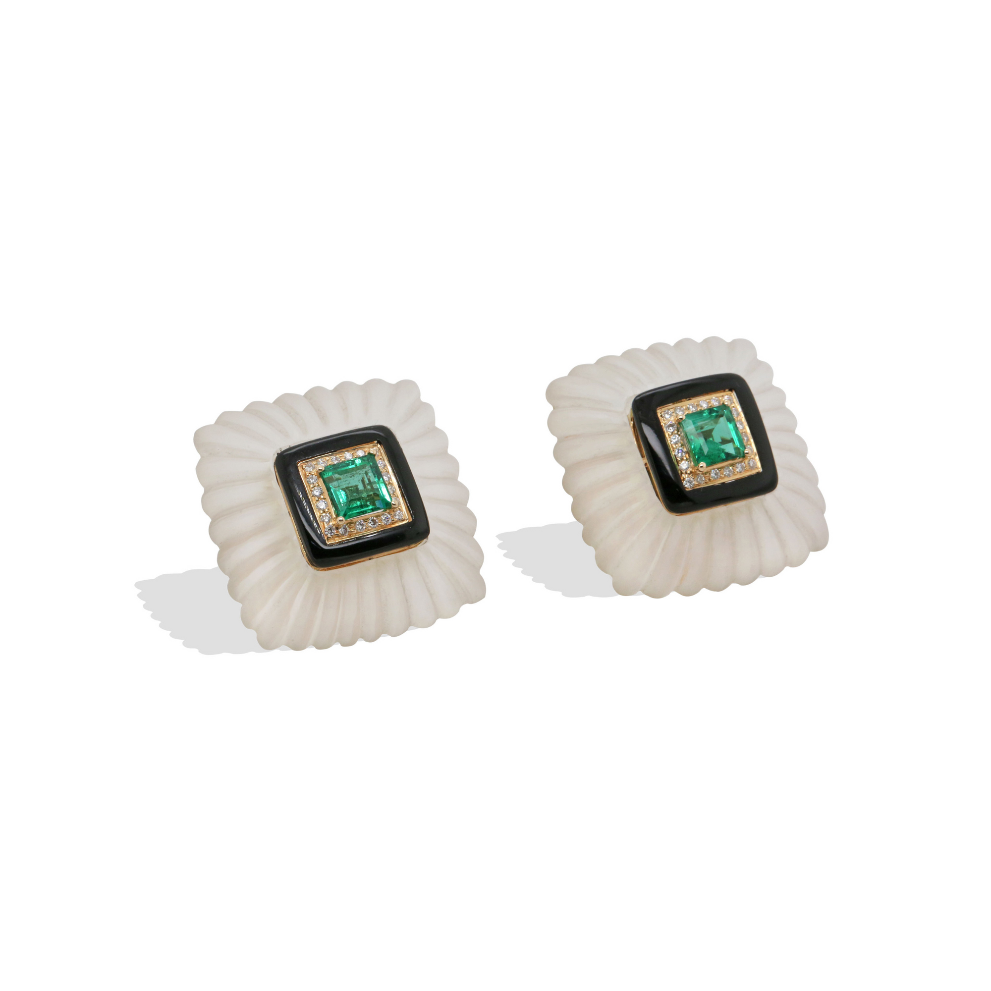 Ayaka Emerald Earrings