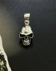 Skull Silver 925 Men's Pendant