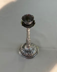 Shakti Silver Candle Stand