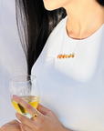 Abel Citrine Silver 925 Necklace