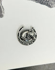 Equus Caballus Men's Silver 925 Pendant