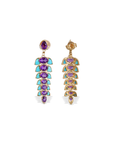 Iro Turquoise & Amethyst Earrings