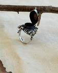 Aura Amethyst Silver 925 Ring