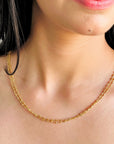 Treez 18K Gold Plated Silver 925 Chain Necklace