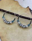 Dhavit Traditional Silver 925 Earrings