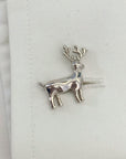 Deer Silver 925 Men Cufflinks