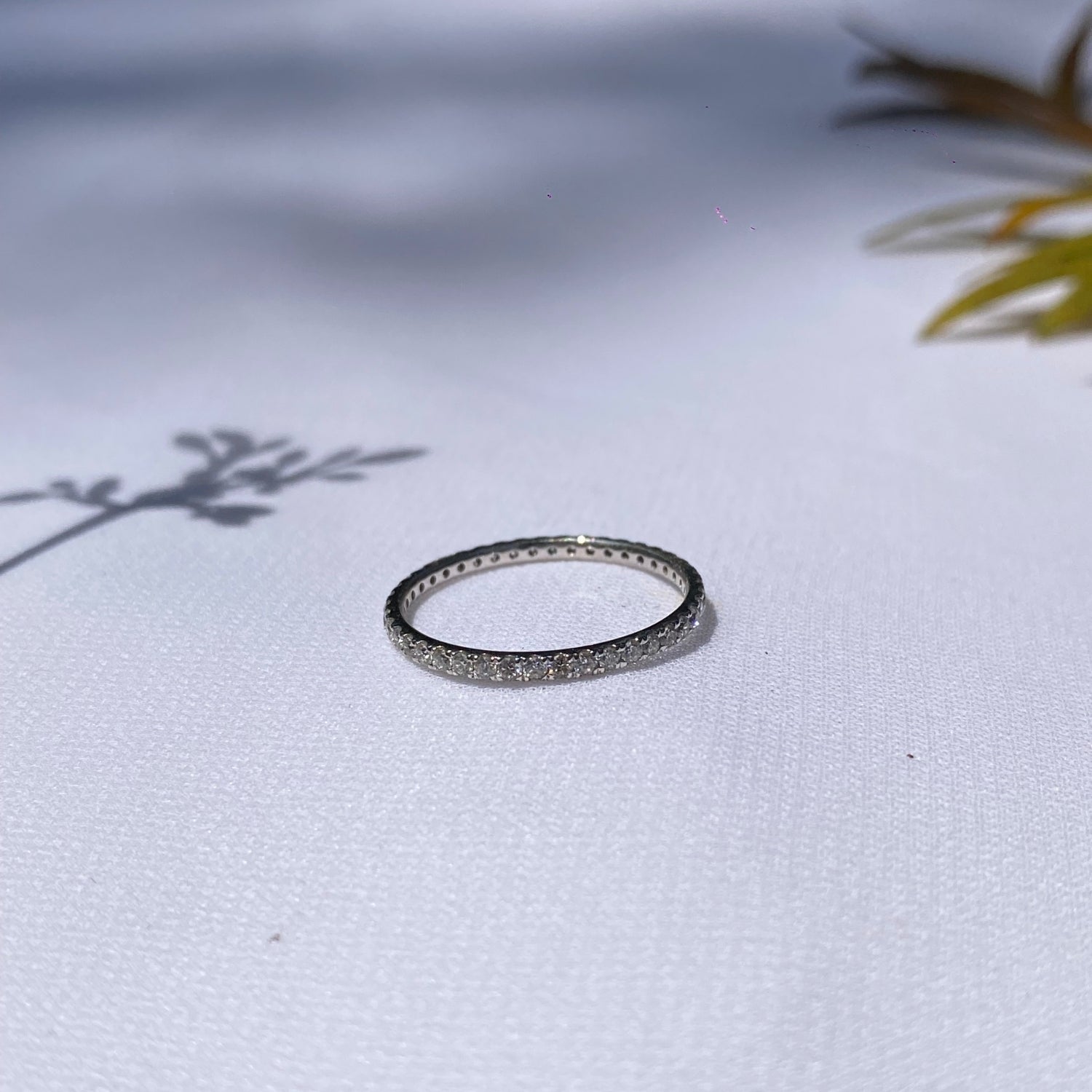 Diamond 18K White Gold Ring