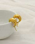 Gael Gold Plated Silver 925 Earrings