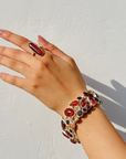 Miley Color Stone Silver 925 Bracelet