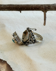 Openable Traditional Turquoise Silver 925 Ring