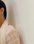 Rajmudra Silver 925 stud earrings