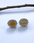 Amore Gemstone Zircon Silver 925 Studs