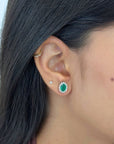 Amore Gemstone Zircon Silver 925 Studs