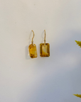 Citrine 18K Gold Earrings