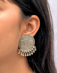 Charita Traditional Silver 925 Earrings