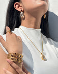 Pablo Pendant 18K Gold Plated Silver Necklace