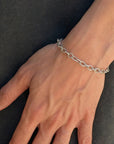 Blixa Men's Silver 92.5 Bracelet