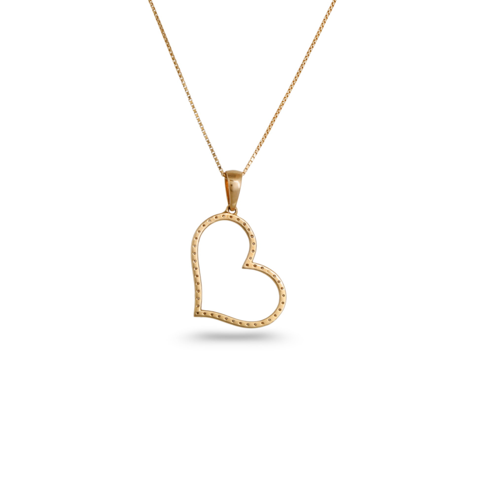 Milo Heart Diamond Necklace