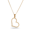 Heartline Diamond Pendant