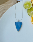 Christian Chalcedony Silver 925 Pendant