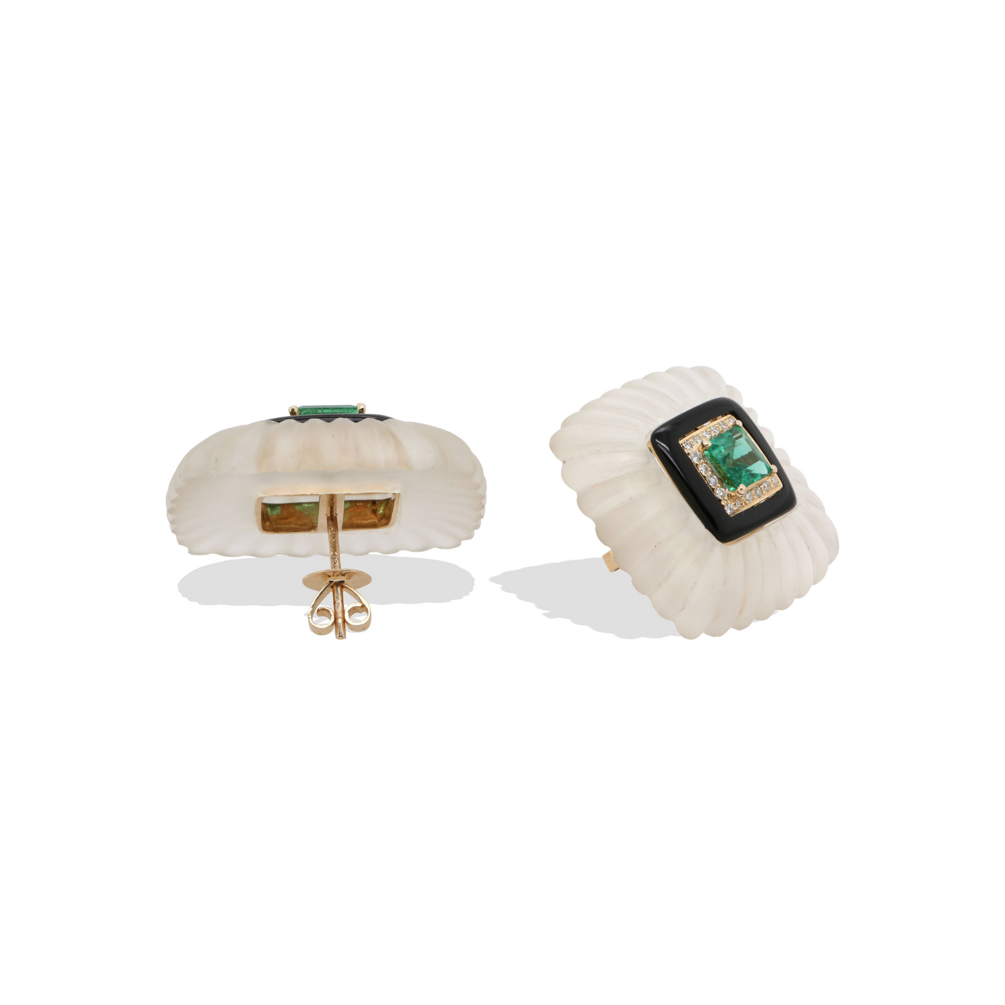 Ayaka Emerald Earrings