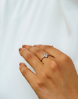 Marquise Diamond 18K White Gold Ring