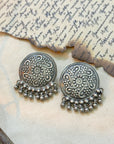 Charita Traditional Silver 925 Earrings