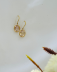 Morganite 18K Gold Earrings