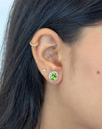 Amore Gemstone Zircon Silver 925 Studs