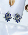 Florida lapis earrings