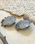 Charita Traditional Silver 925 Earrings