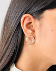 Crystal 18K Gold Earrings