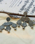 Saanvi Traditional Silver 925 Earrings