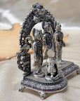 Silver 925 Ram Darbar Murti Artifact