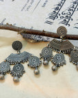 Saanvi Traditional Silver 925 Earrings