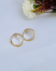Crystal 18K Gold Earrings