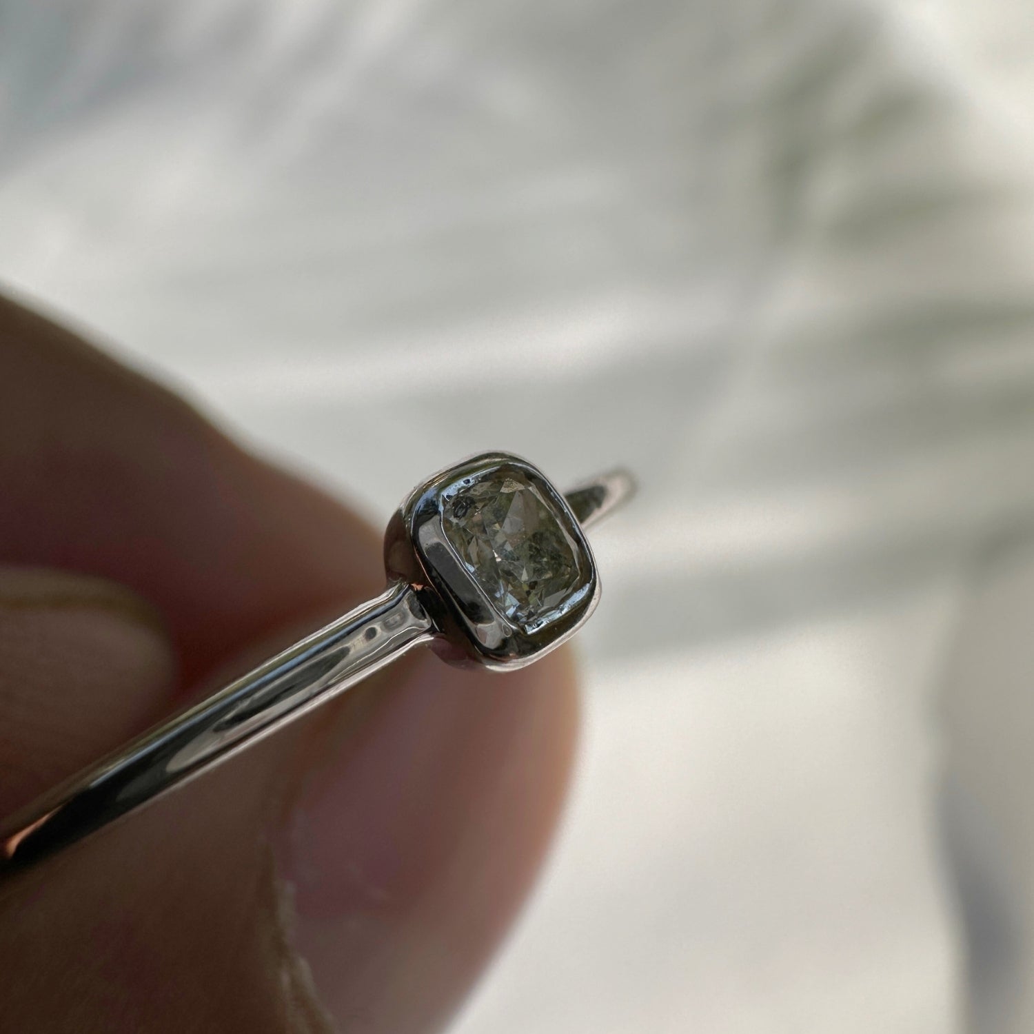 Diamond 18K White Gold Ring
