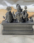 Silver 925 Shiv Parivar Murti Artifact