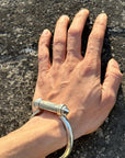 Tristen Black Onyx Silver 925 Men's Bracelet