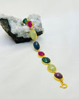 Irina Silver 925 Gold Plated Bracelet