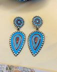 Samstha Enamel Silver 925 Earrings