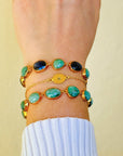 Katya Silver 925 Gold Plated Bracelet