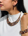 Raha Multistone Silver 925 Necklace