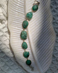 Luxury Emerald Link Bracelet
