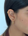 Cielo Citrine Silver 925 Studs
